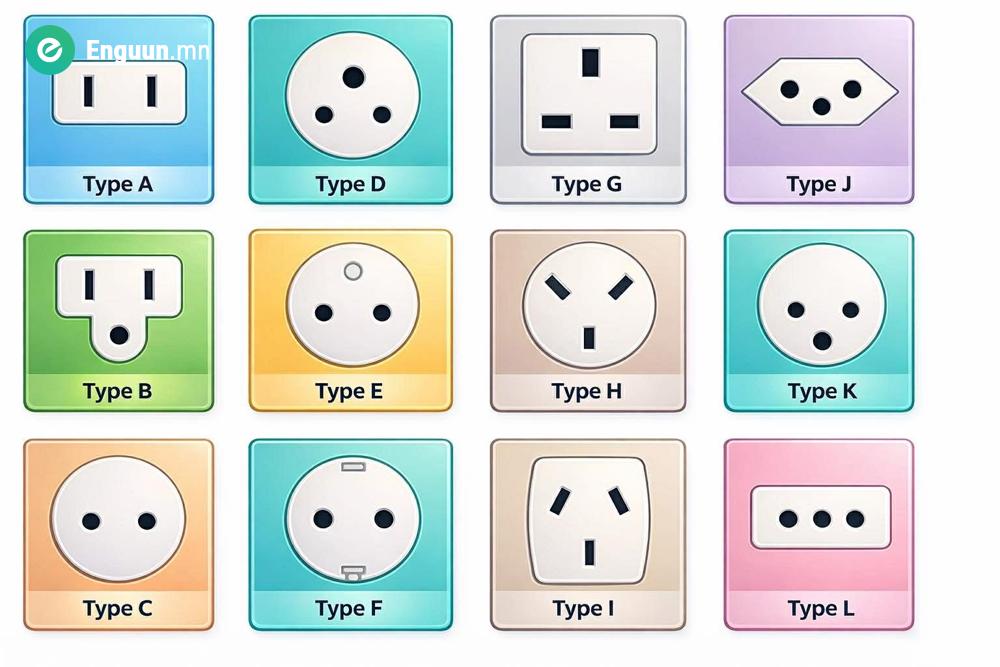 Цахилгаан залгуурын төрлүүд